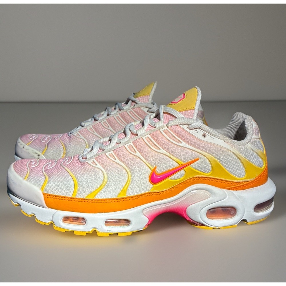 Nike Air Max Plus Hyper Pink Sail Orange Solar Flare | Women's 10.5 | No Insoles